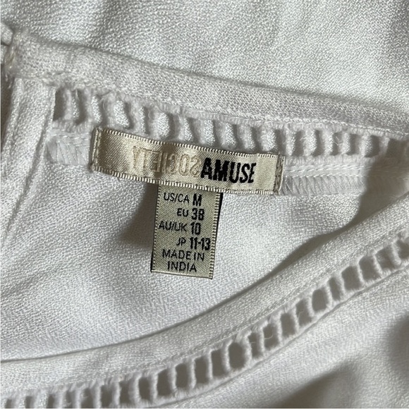 Amuse Society On the Go White Sheath Dress New - Picture 13 of 15